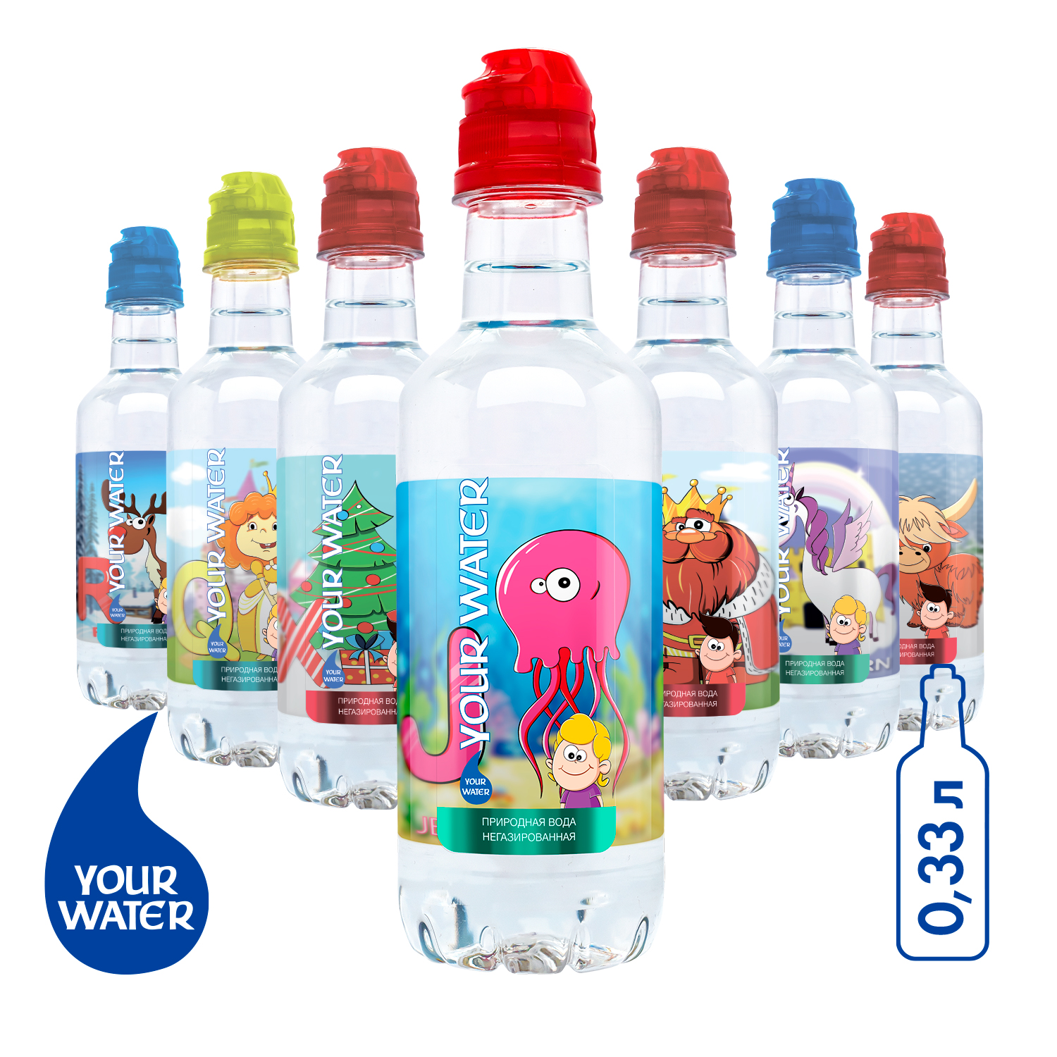 Вода питьевая Darida природная негазированная 330мл - фото 2