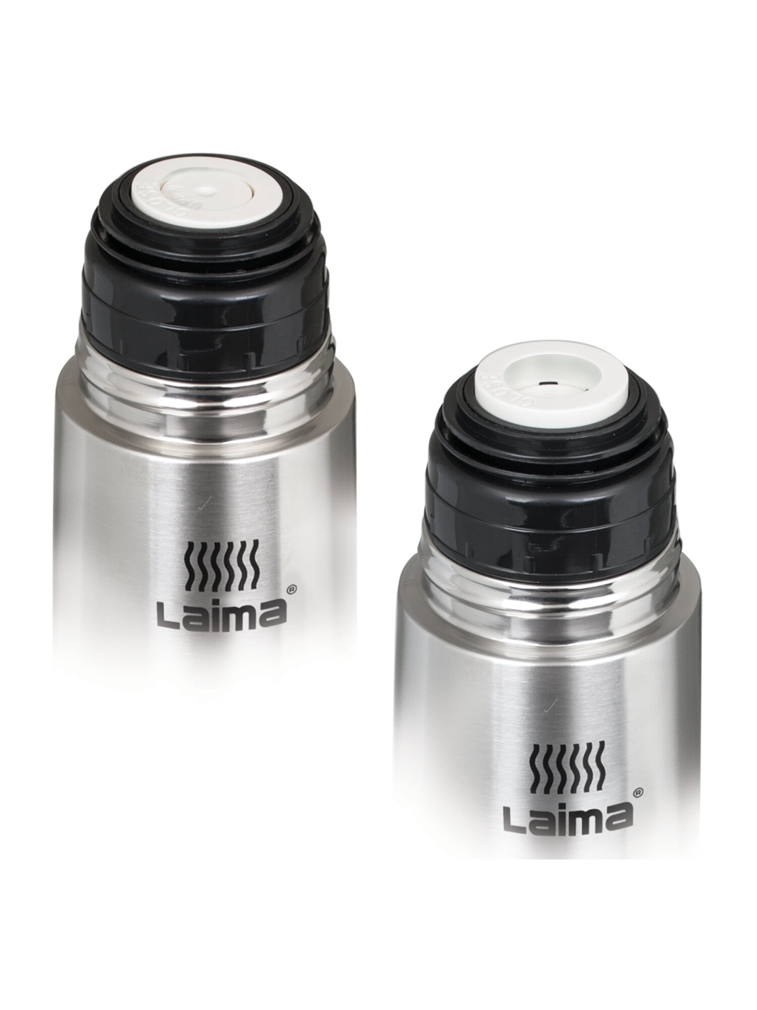 Термос Лайма классический с узким горлом нержавеющая сталь - фото 17