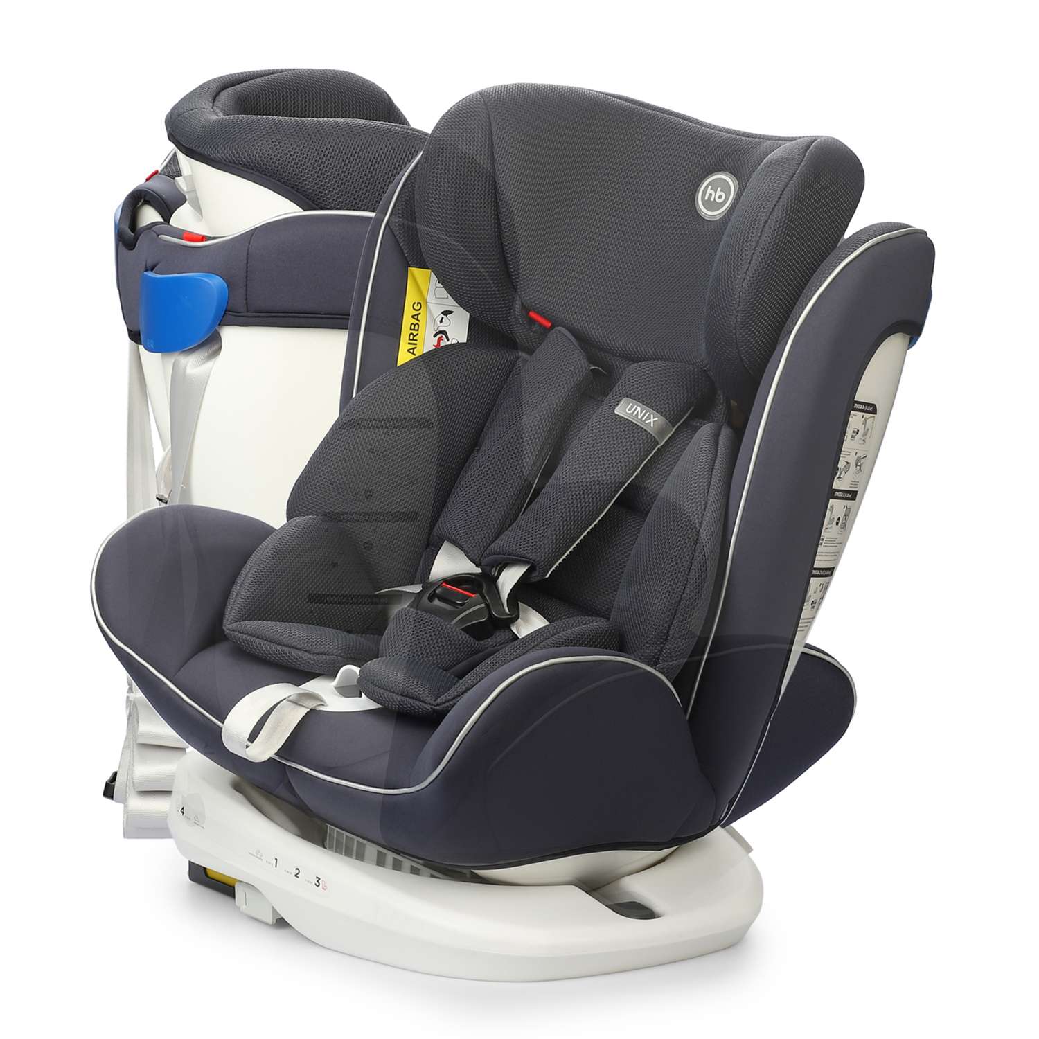 Автокресло Happy Baby Isofix 0+/1/2/3 (0-36 кг) - фото 12