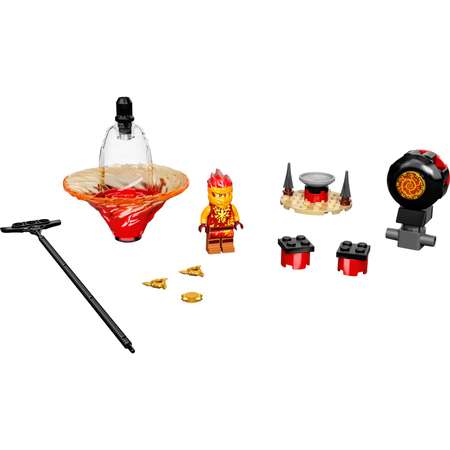 Конструктор LEGO NINJAGO Обучение кружитцу ниндзя Кая блочный