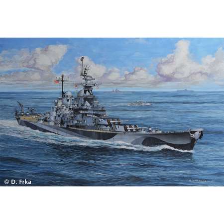 Сборная модель Revell Корабль военный U.S.S. Missouri 2-я МВ