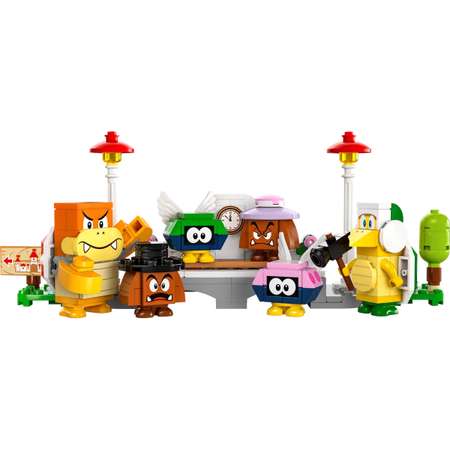 Конструктор LEGO Super Mario Боузер экспресс поезд 1392 дет.