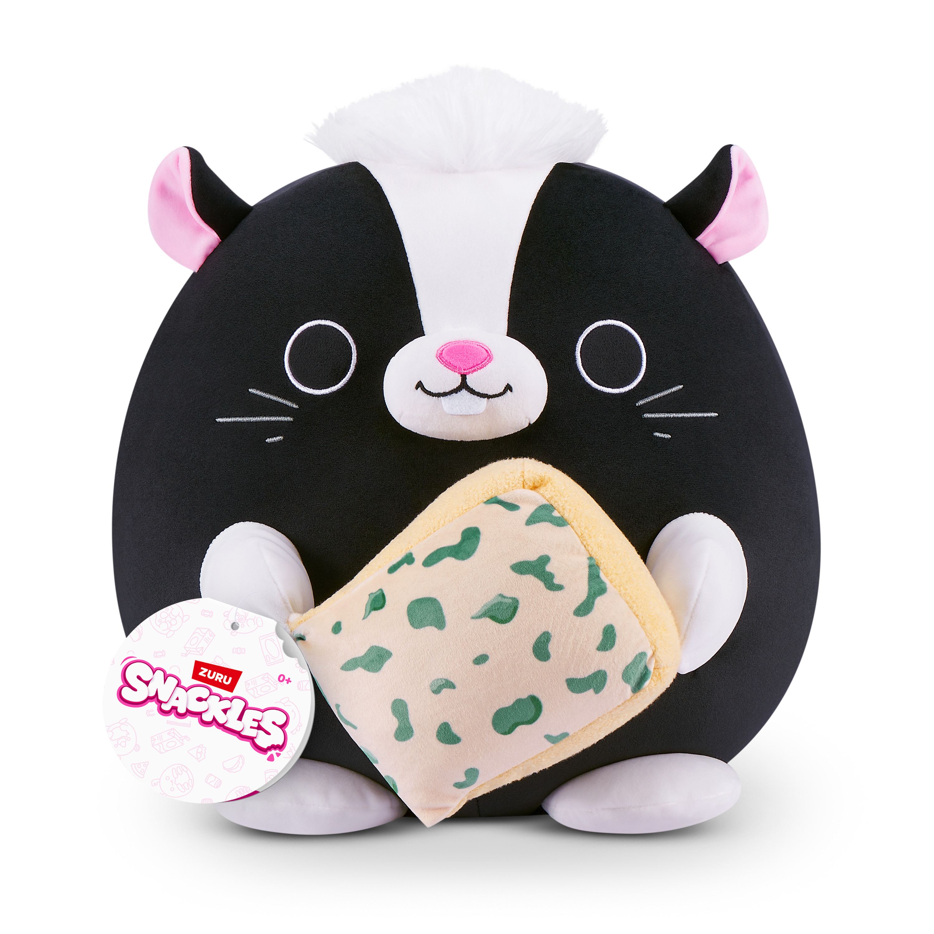 Игрушка мягкая Zuru Snackles Скунс с голубым сыром 20см 77694B - фото 6