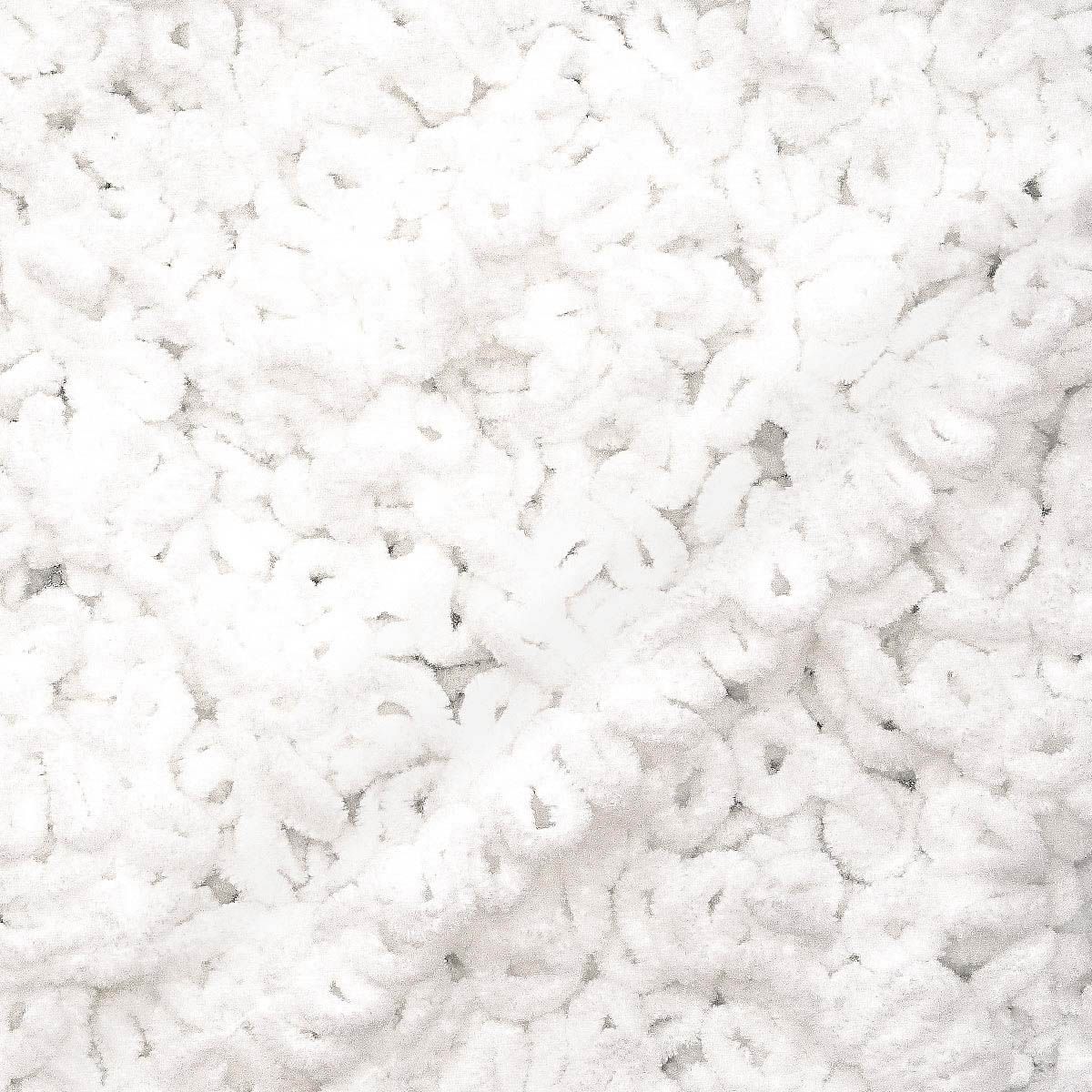 Пряжа для вязания Alize puffy fine 100 г 14.5 м микрополиэстер фантазийная мягкая 55 белый 5 мотков - фото 7