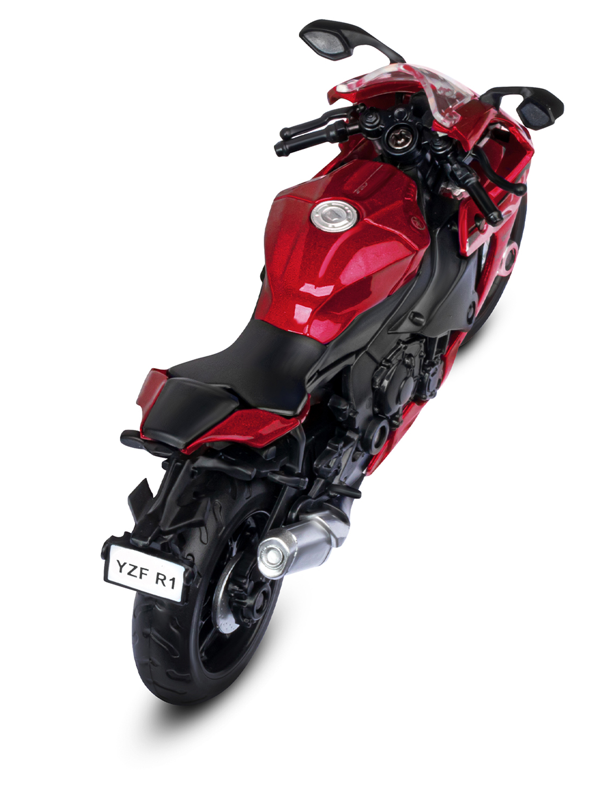 Мотоцикл АВТОпанорама Yamaha YZF R1 1:18 JB1251766 - фото 11