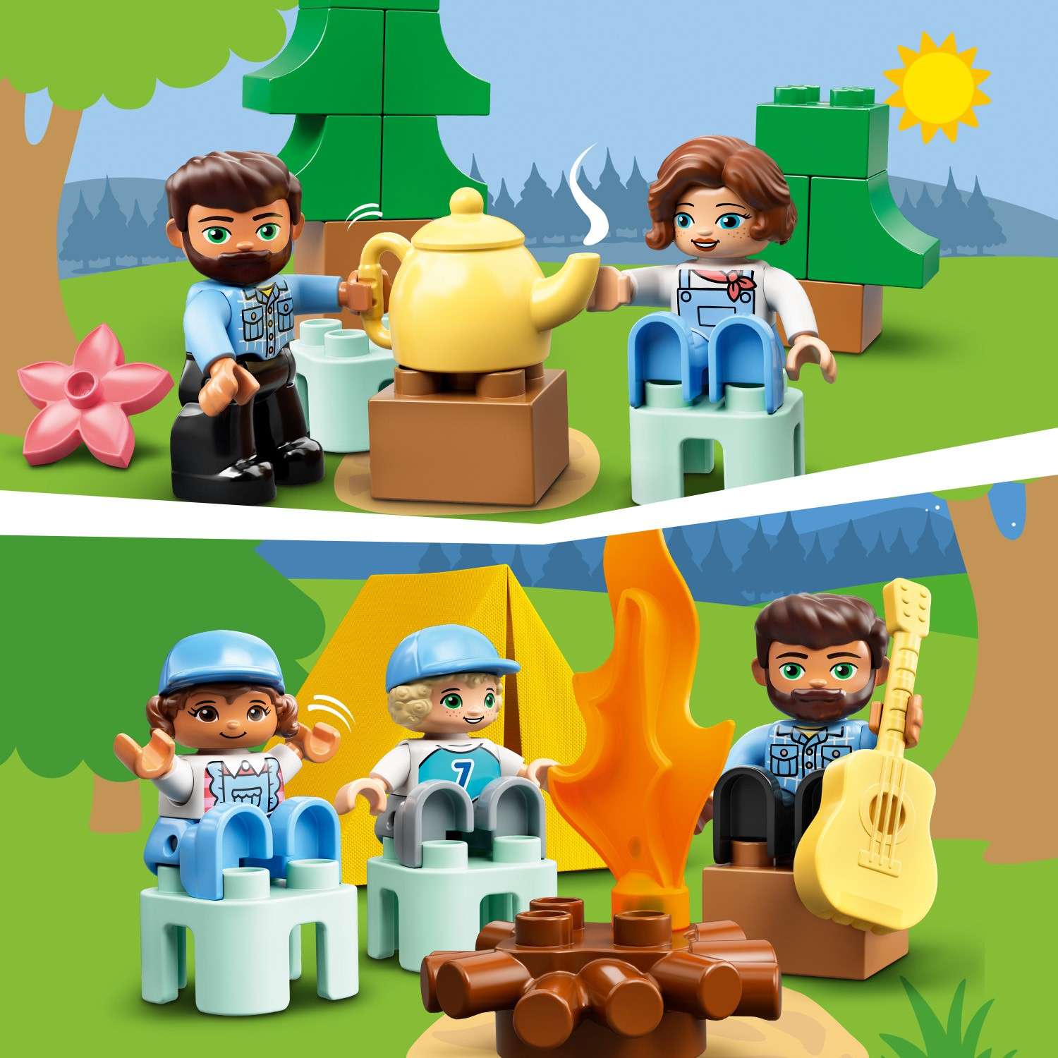 Конструктор LEGO DUPLO Приключение на микроавтобусе - фото 12