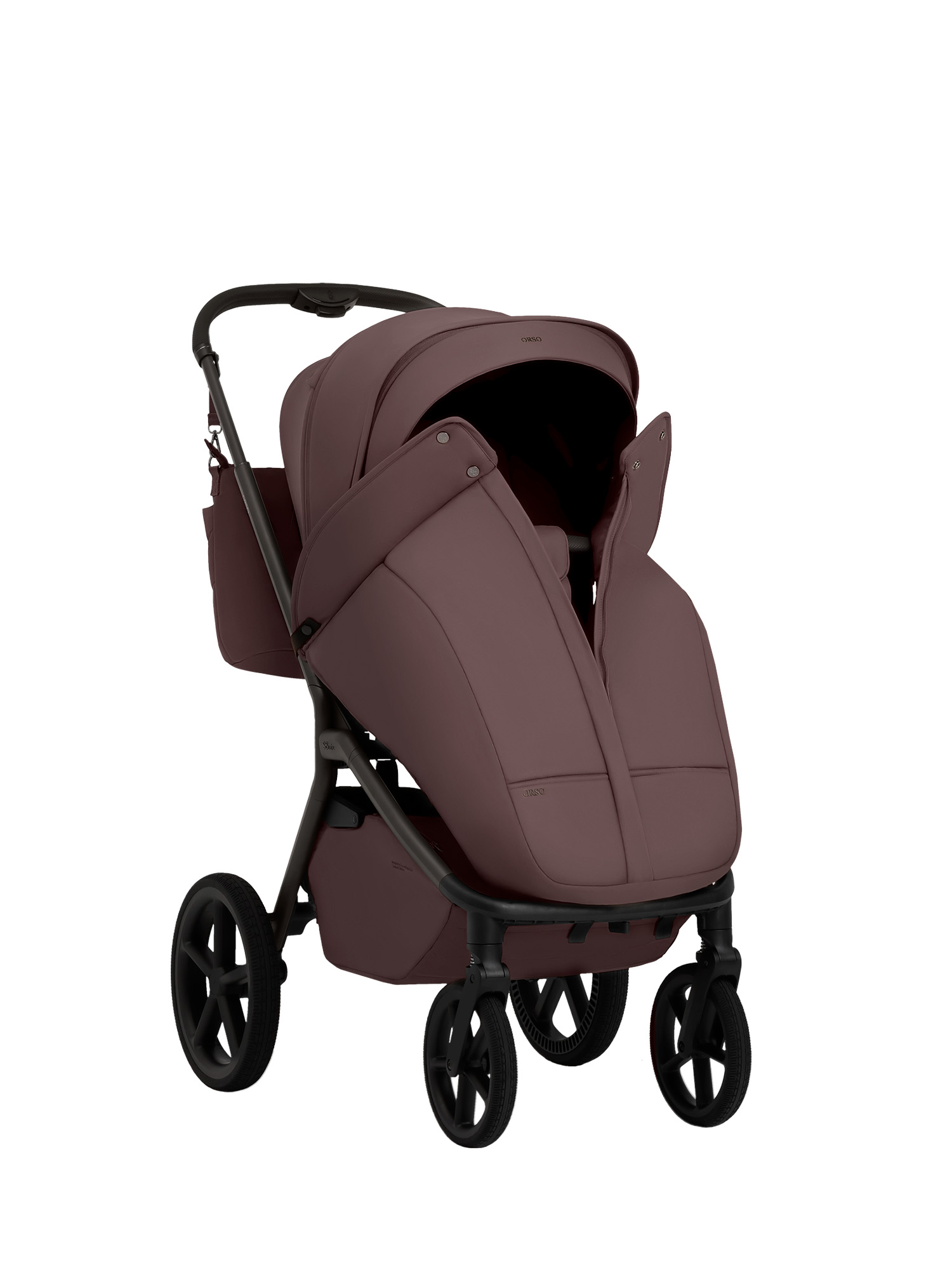 Коляска 2в1 Sweet Baby Orso Mokka Neo бордовый - фото 24