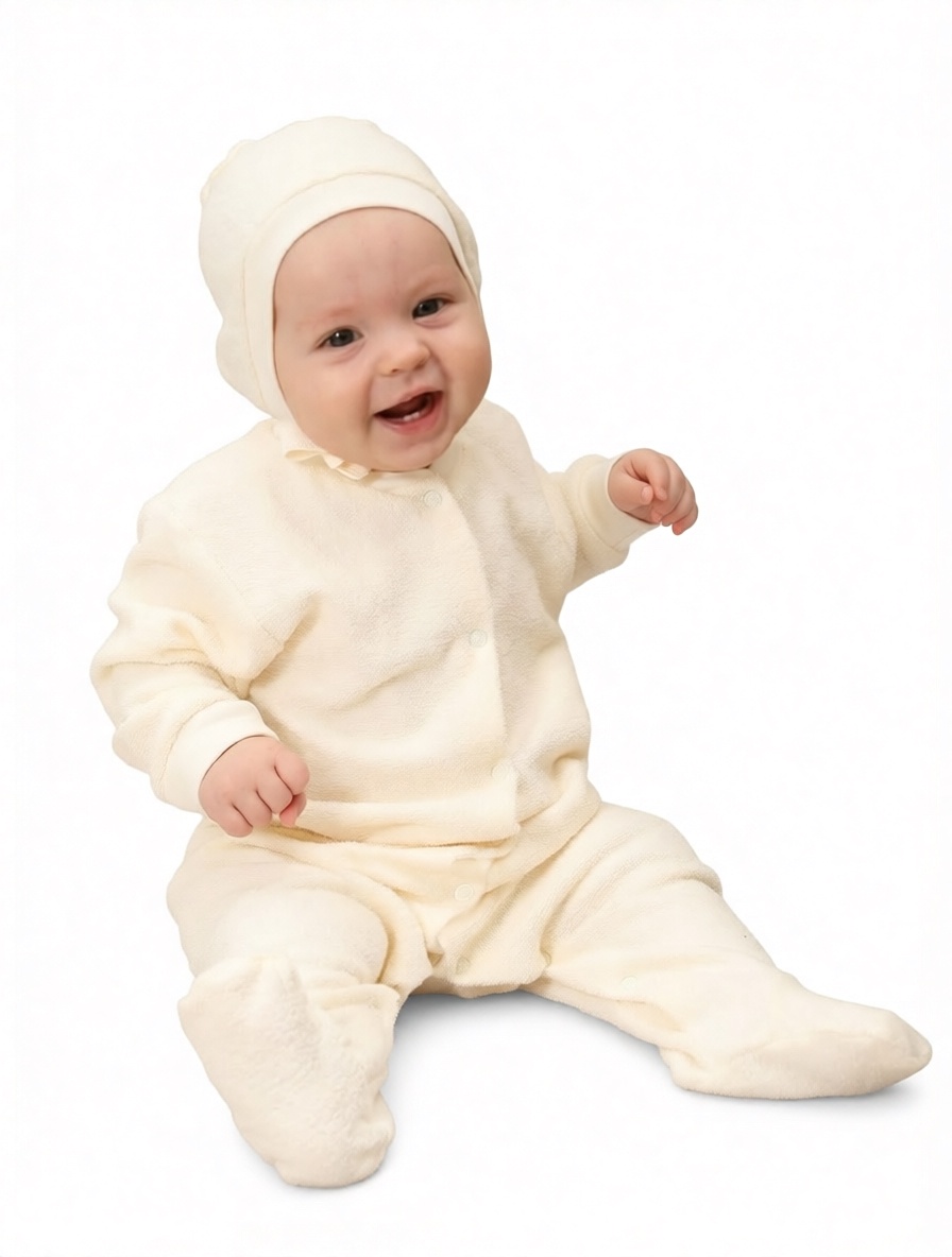 Комбинезон утепленный ПАПИТТО И93-526 бежевый - фото 1