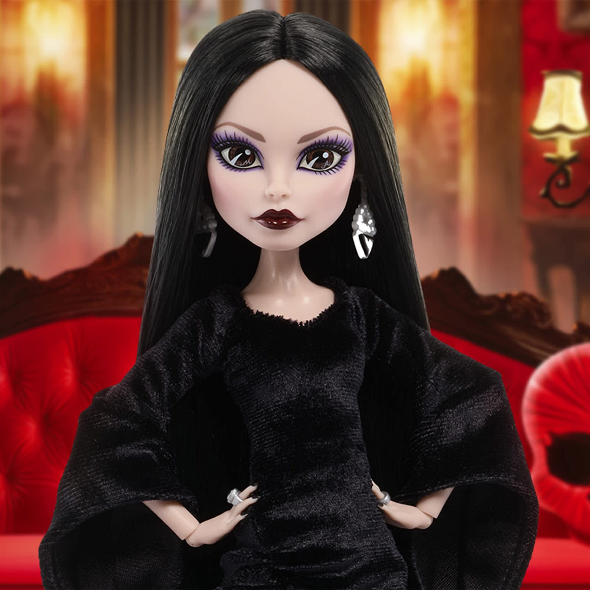 Кукла модельная Monster High Wednesday Mattel Мортиша Аддамс высота 28 см JLK99 - фото 6