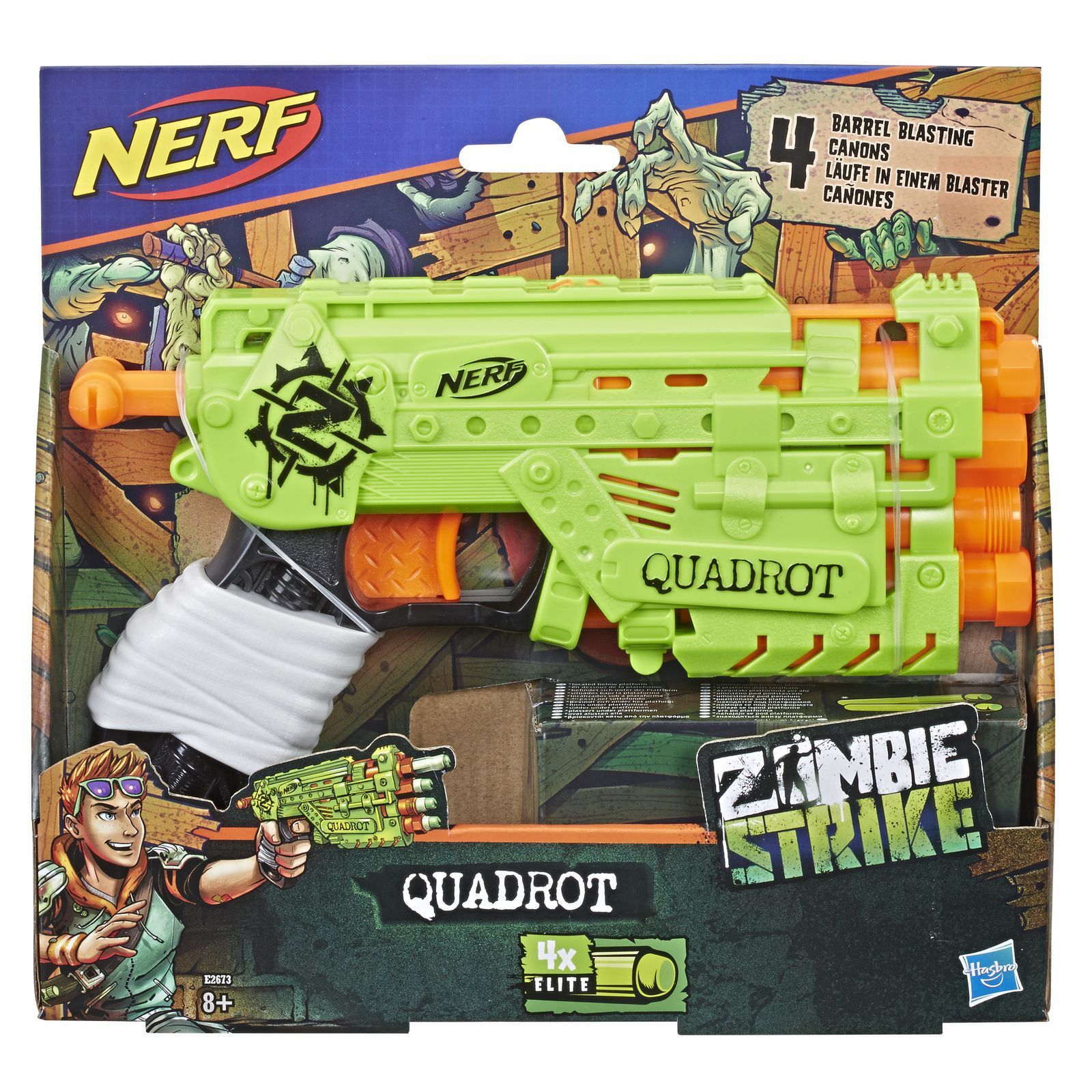 Бластер Nerf Zombie Strike Квадрот - фото 2