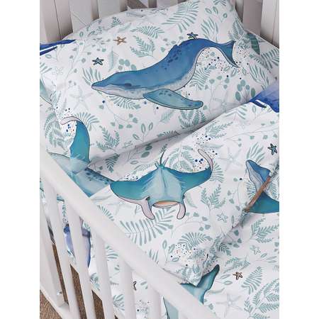 Комплект постельного белья Lemony kids Gianni Голубой 3 предмета