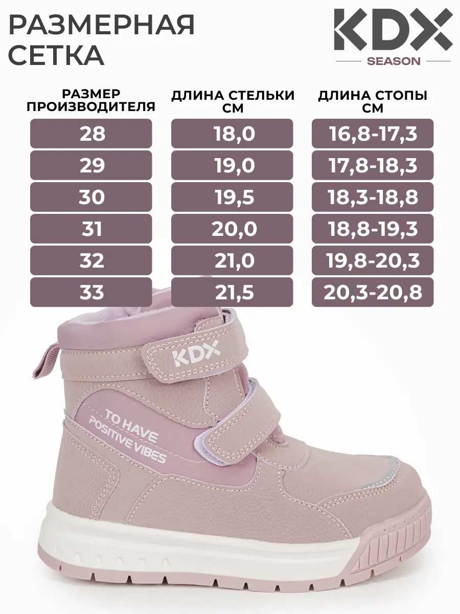 Ботинки KDX FL-32 lilac - фото 4