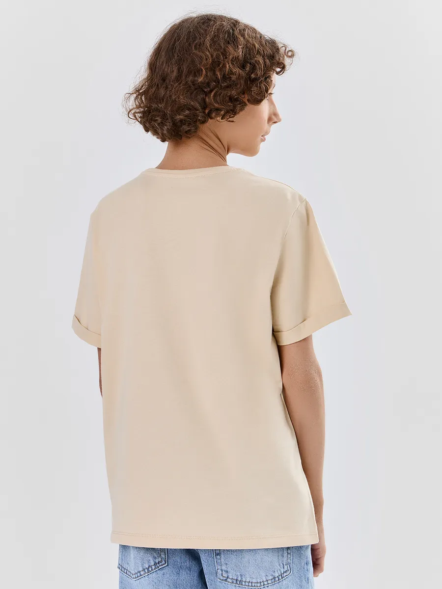 Футболка Mark Formelle (Марк Формэль) 113421/туман +печать - фото 3