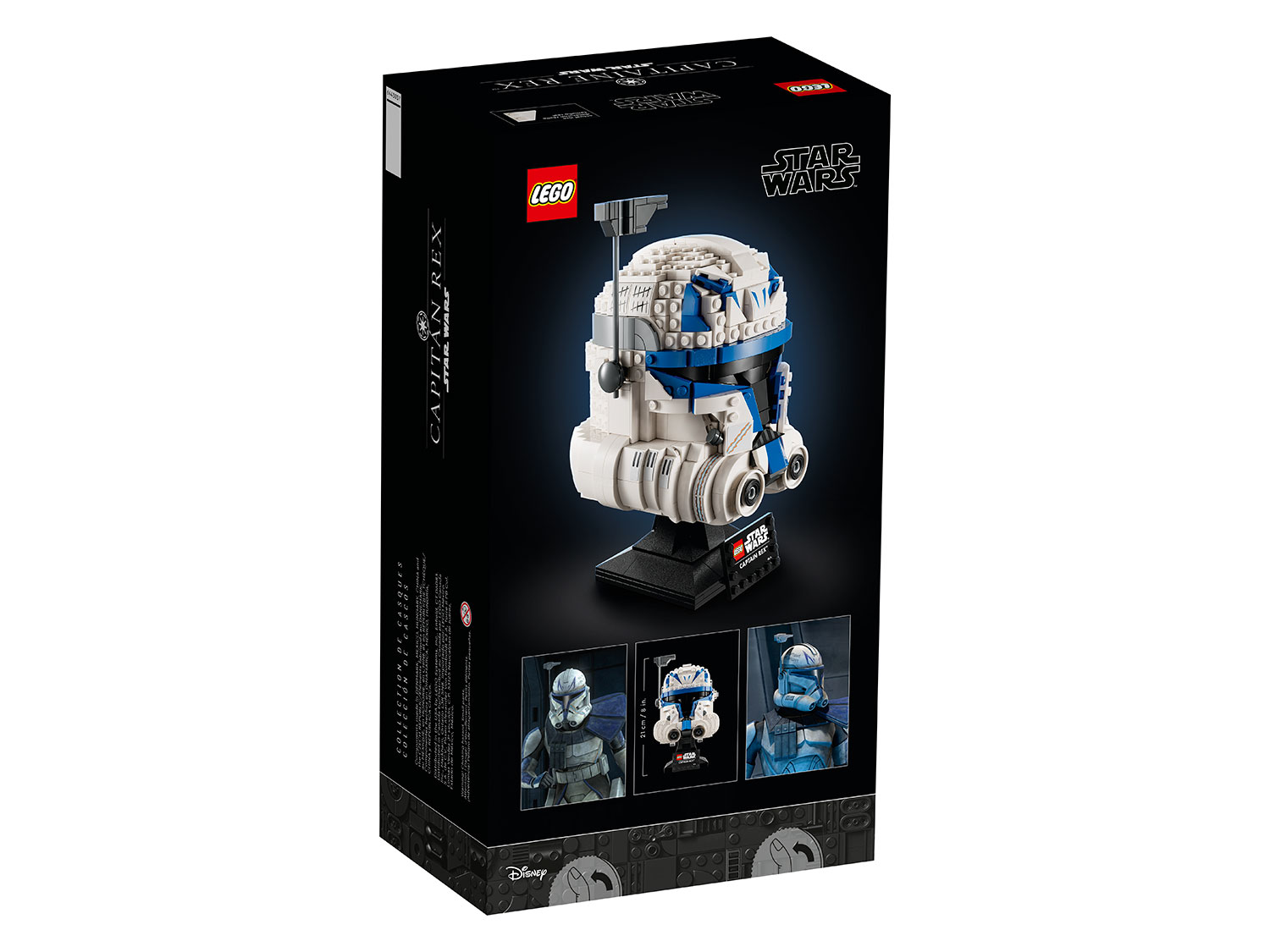 Конструктор LEGO Star Wars Шлем капитана Рекса блочный - фото 10