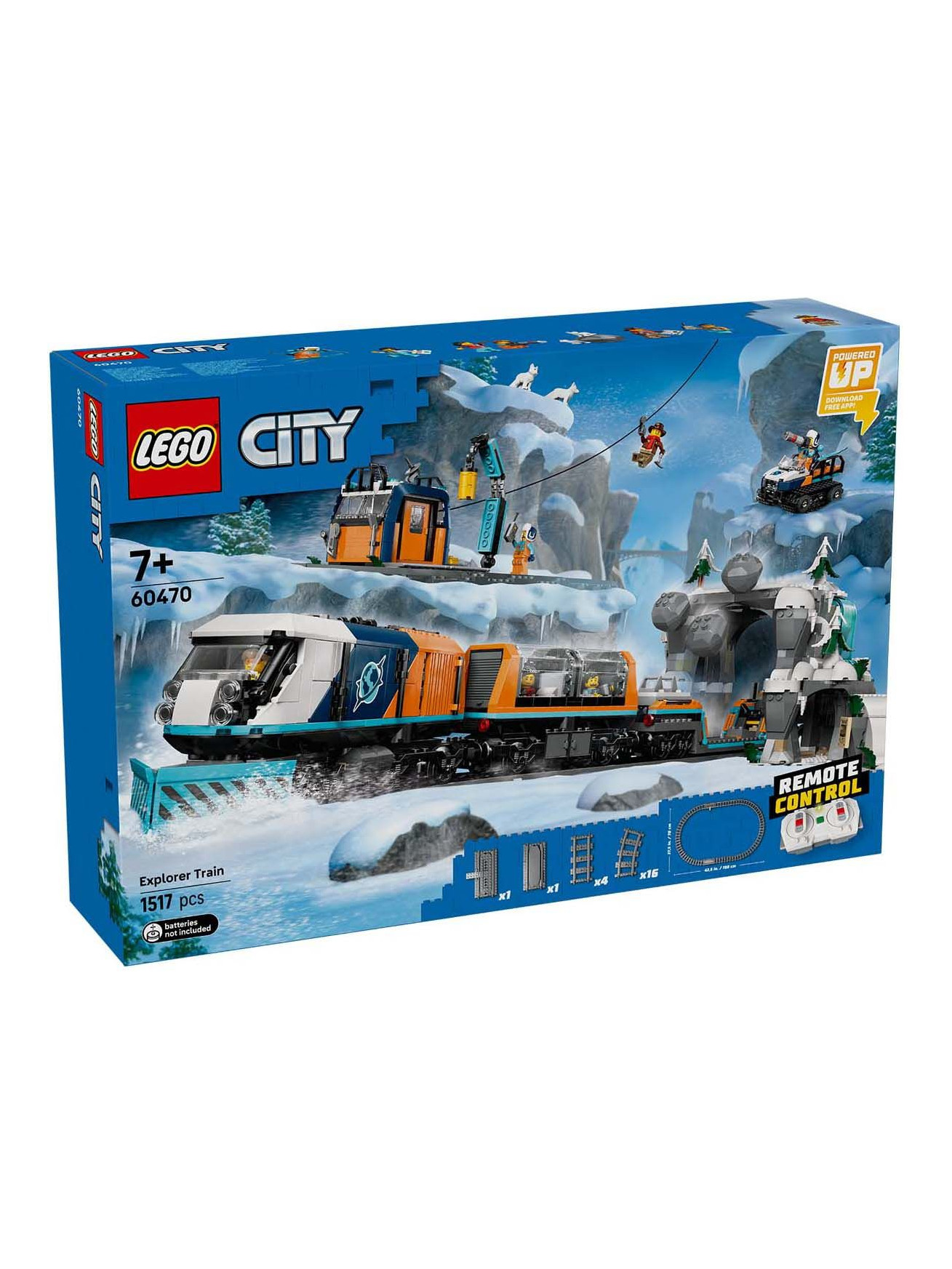 Конструктор LEGO City Полярный экспресс 1517 дет. - фото 1