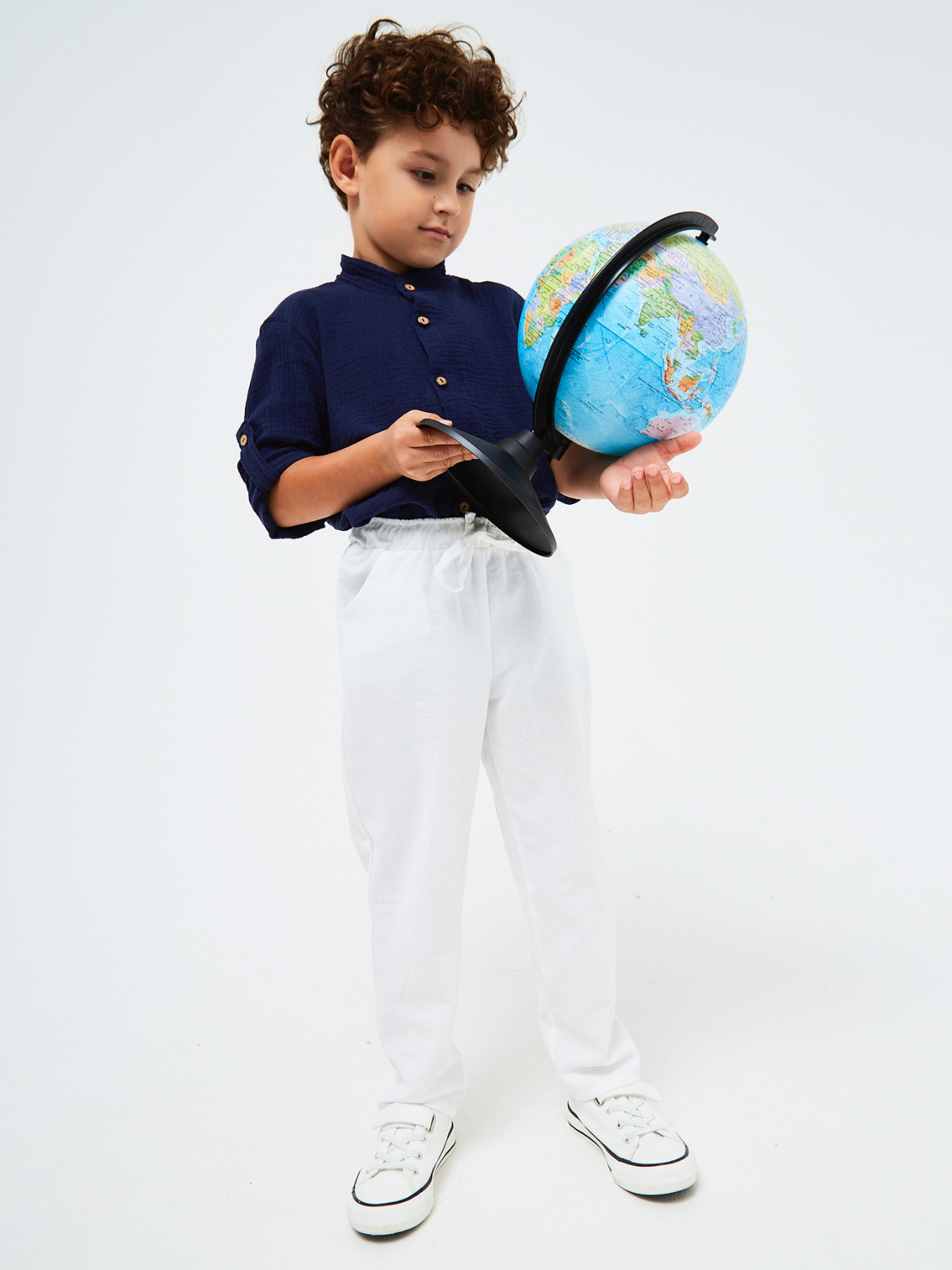 Брюки MOUN Брюки_лен_белые - фото 13