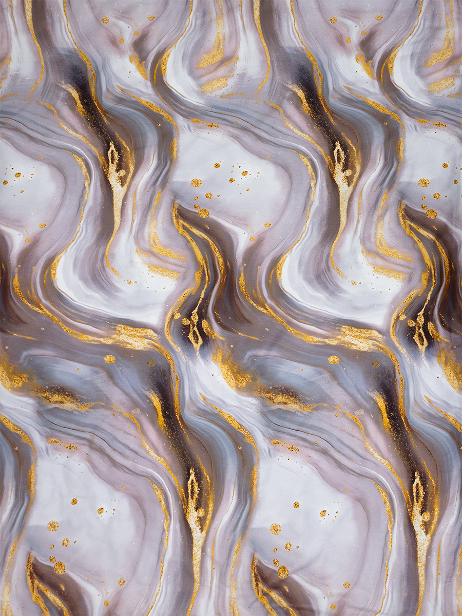 Комплект постельного белья для SNOFF Вэйв сатин евро 4 предм. - фото 6