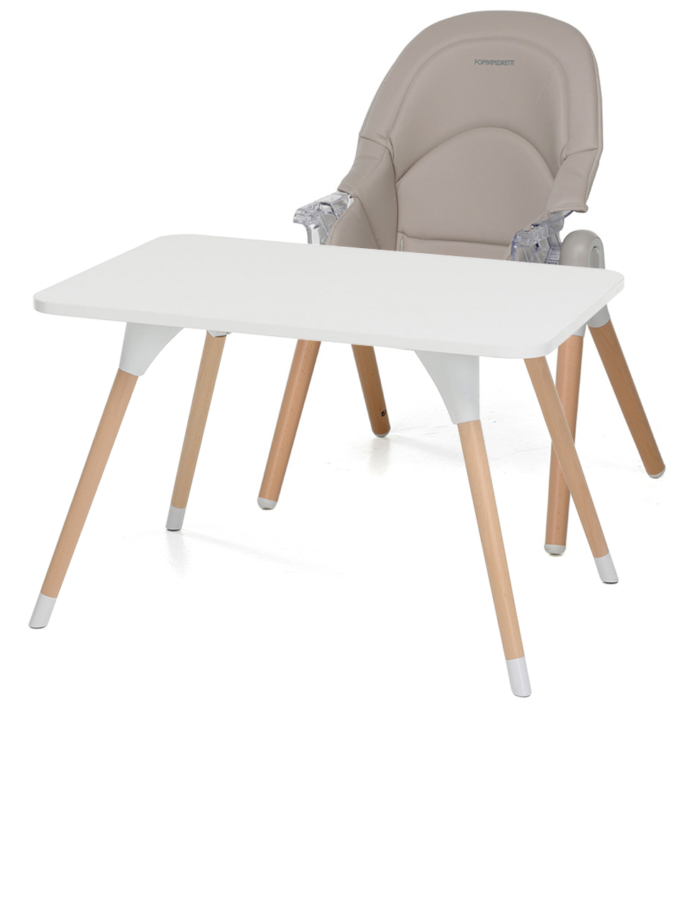Стульчик для кормления Foppapedretti Bonito бежевый - фото 17
