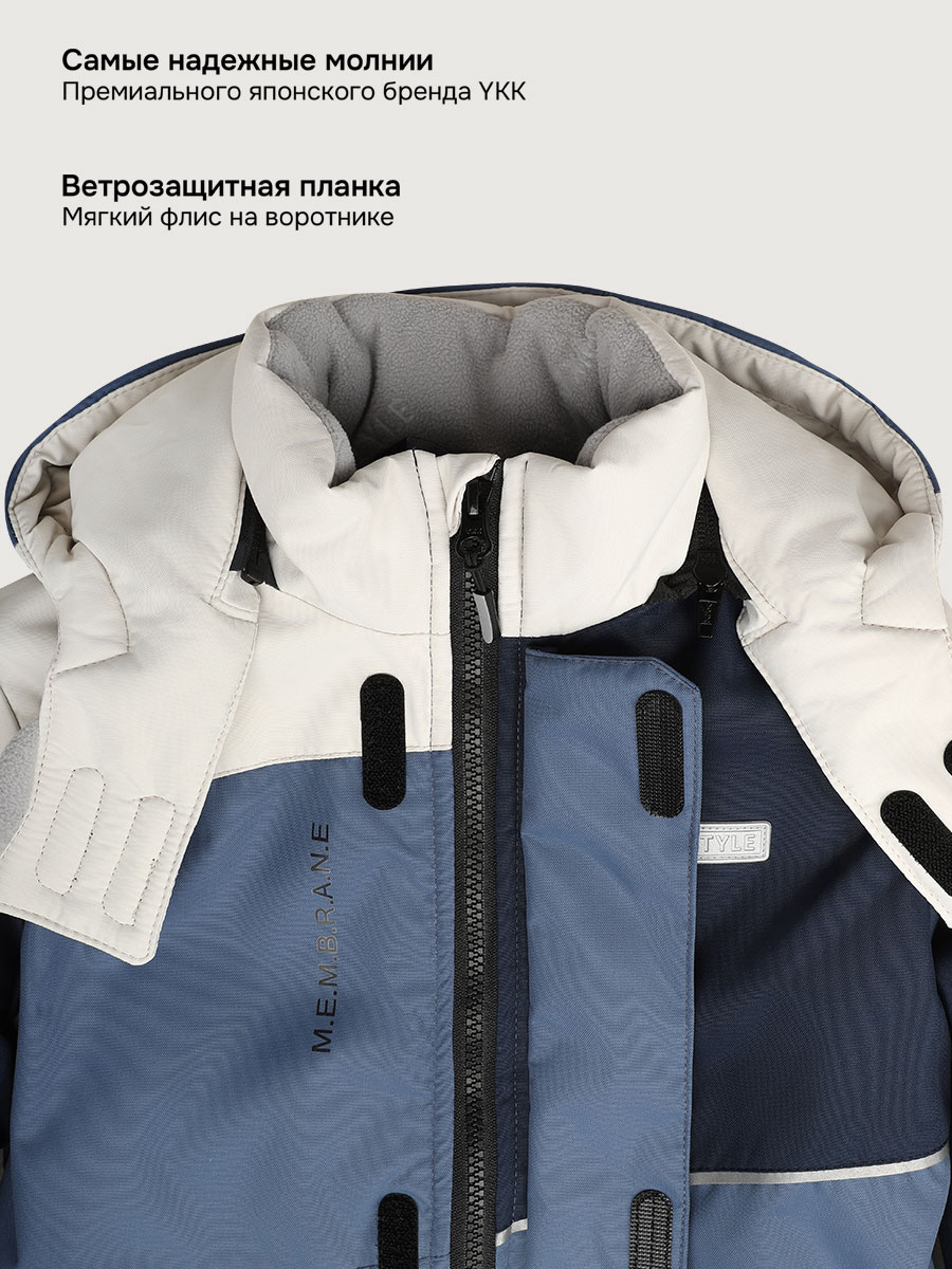 Комбинезон NIKASTYLE 8з4725 деним/неви - фото 12