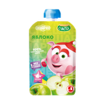 Пюре Смешарики яблоко 85г с 4месяцев