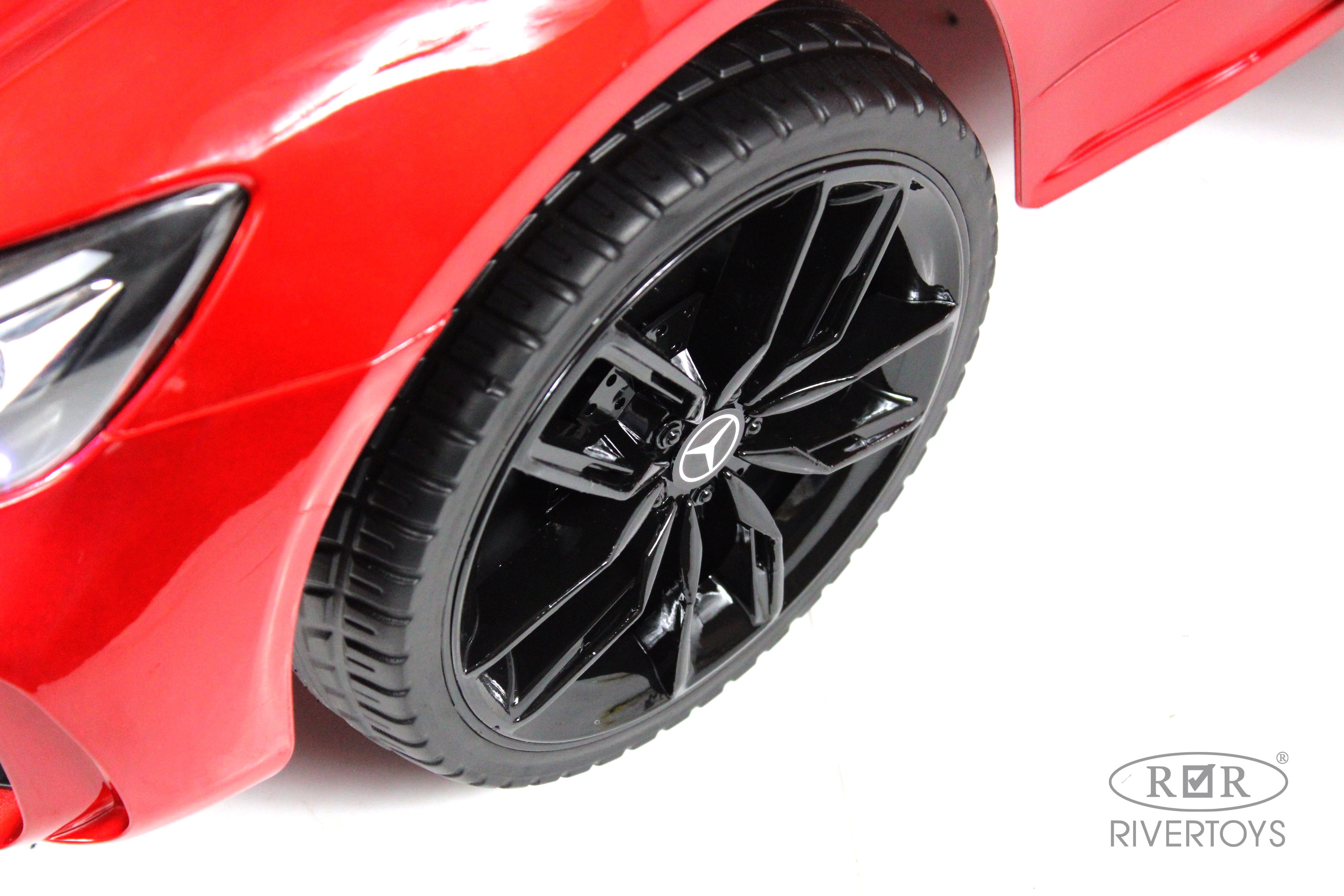 Электромобиль RIVERTOYS Mercedes X777XX-AMG-RED-GLANEC С пультом ДУ - фото 15