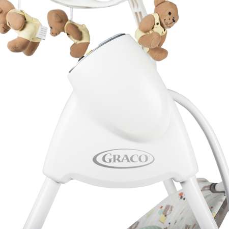 Электрокачели Graco Lovin Hug с адаптером цвет Ted and Coco