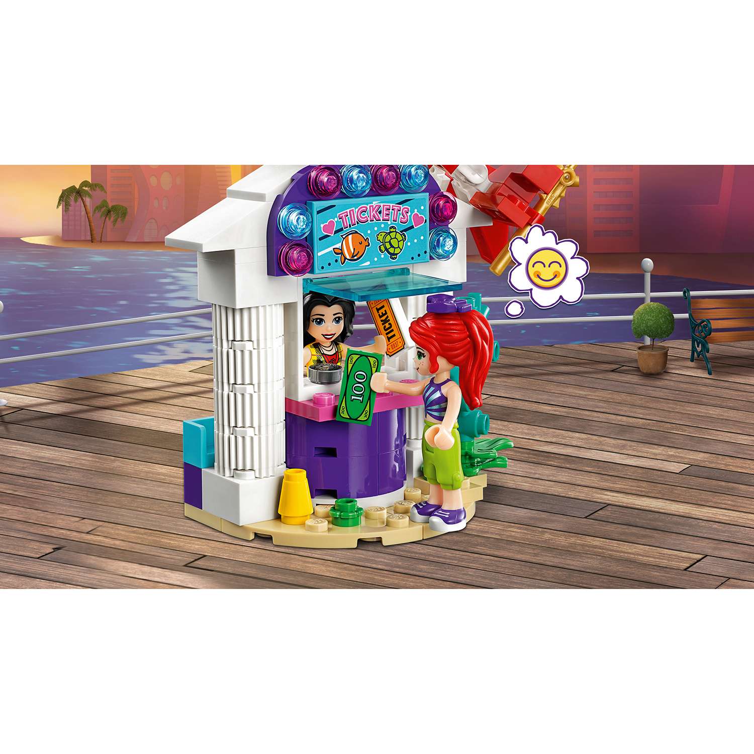Конструктор LEGO Friends Подводная карусель блочный - фото 9