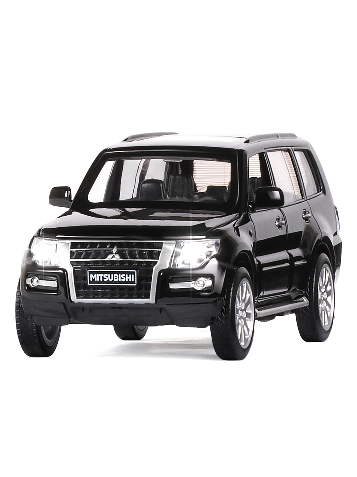 Внедорожник АВТОпанорама Mitsubishi Pajero 4WD Turbo 1:33 JB1251431 - фото 11