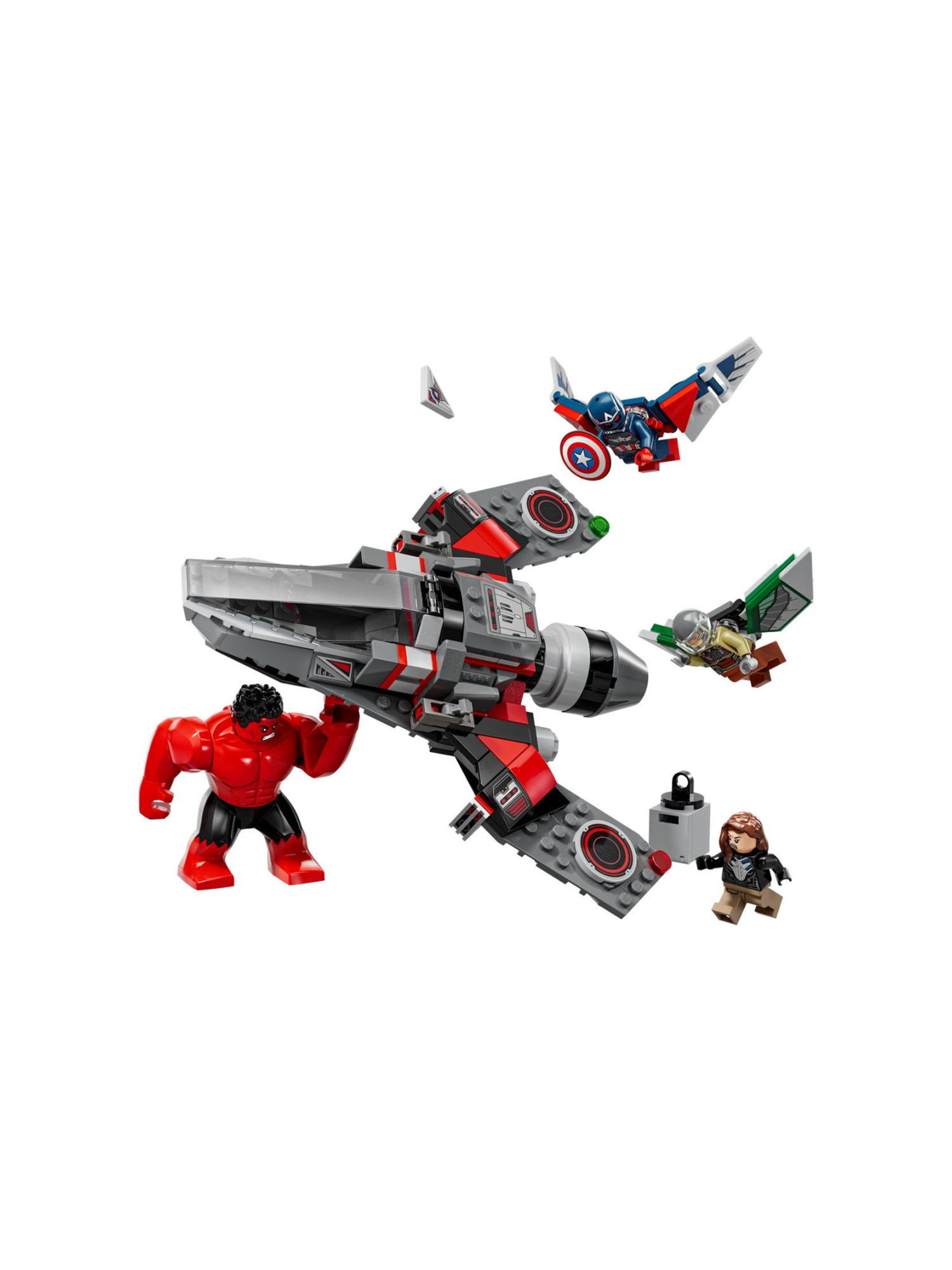 Конструктор LEGO Marvel Super Heroes Капитан Америка 174 дет. - фото 3