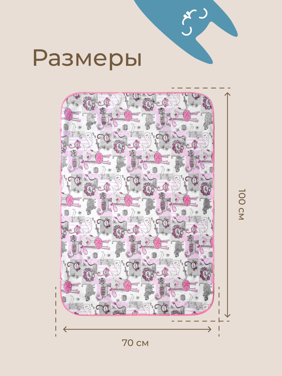 Клеёнка ROXY-KIDS 70 x 100 см 2 шт. - фото 11