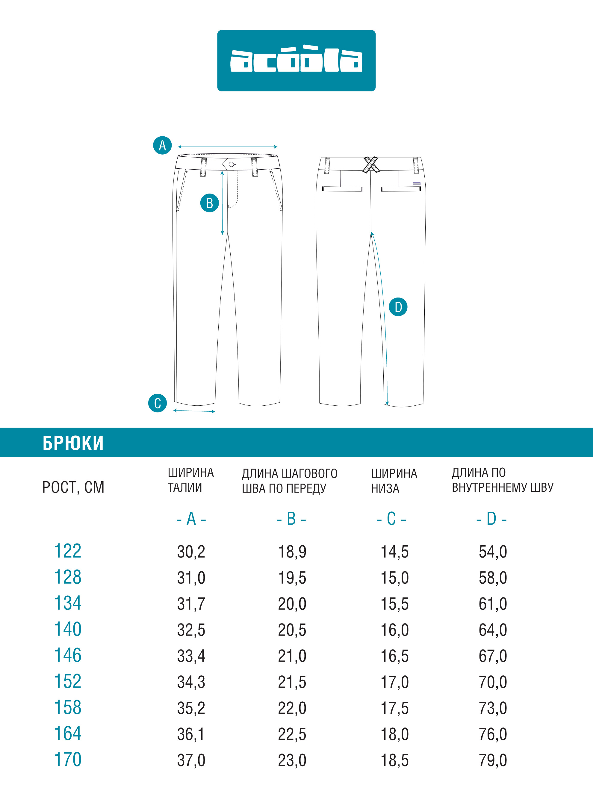 Брюки Acoola 20140160089_0088879 - фото 8
