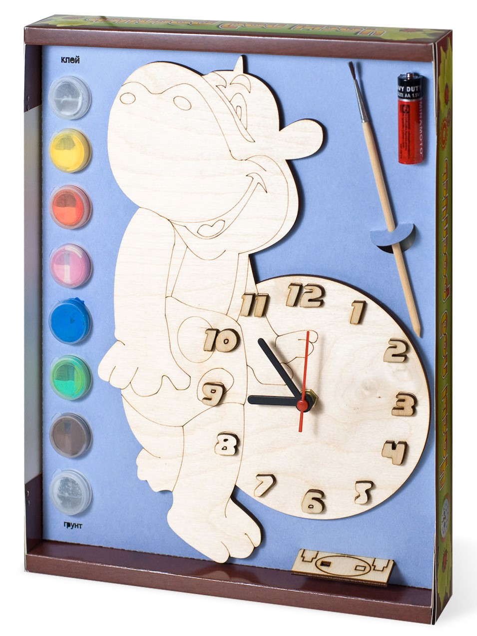 Набор для творчества Нескучные игры Заготовка роспись красками - фото 1