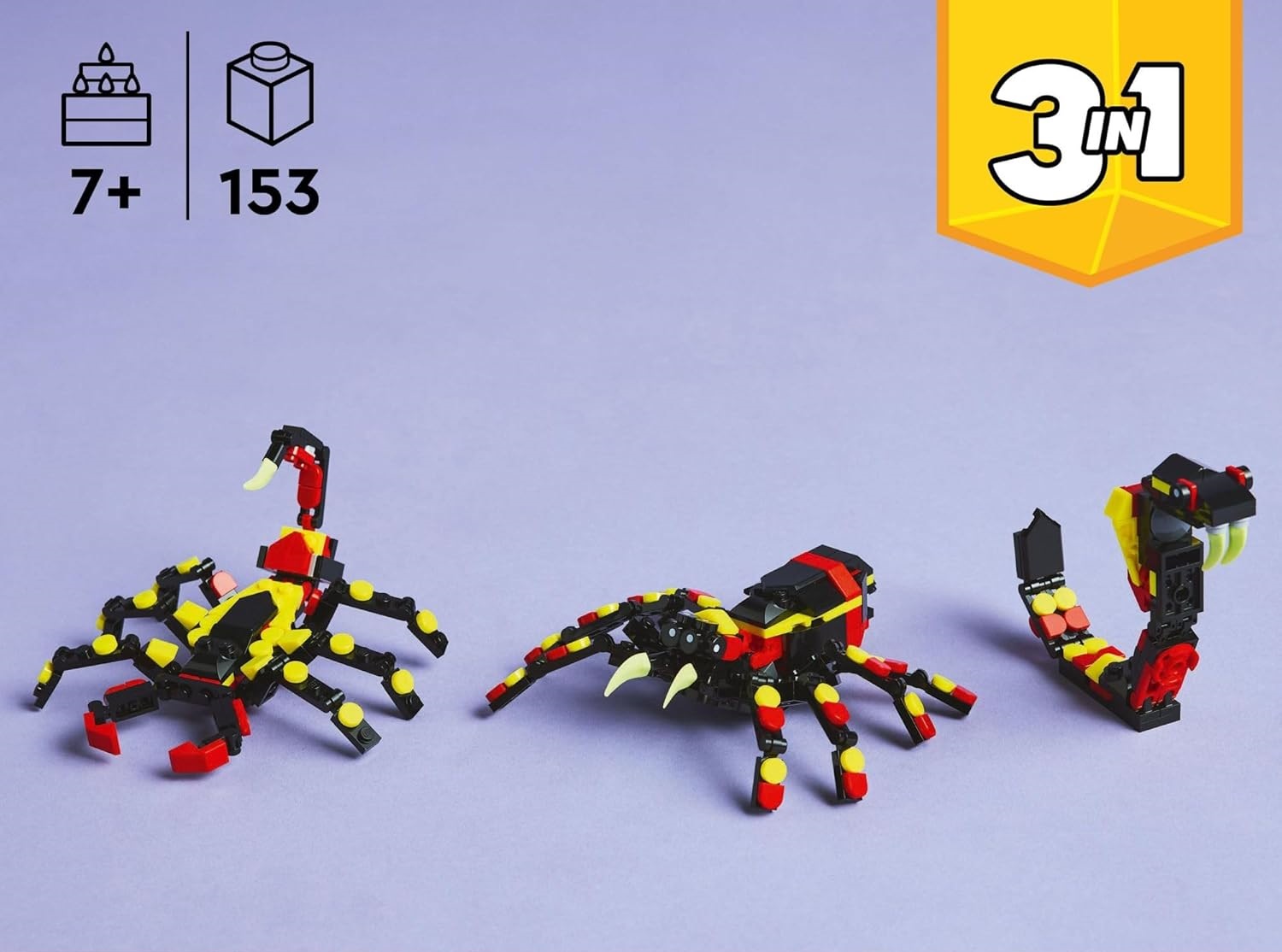 Конструктор LEGO Creator Удивительный паук 153 дет. - фото 2