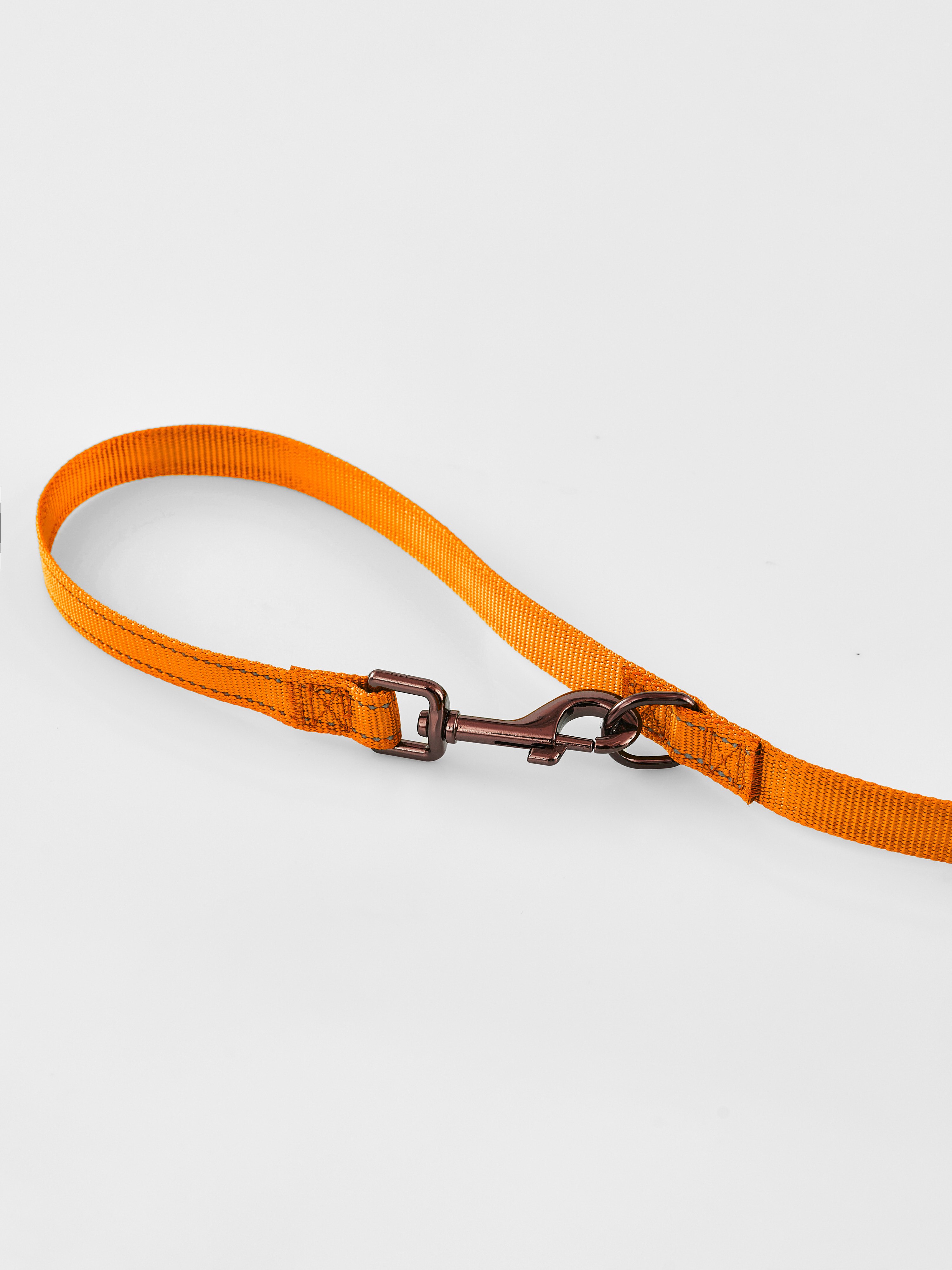 Поводок перестежка для собак Easy Pets 324 цвет Оранжевый р-р S 1см 300см - фото 15