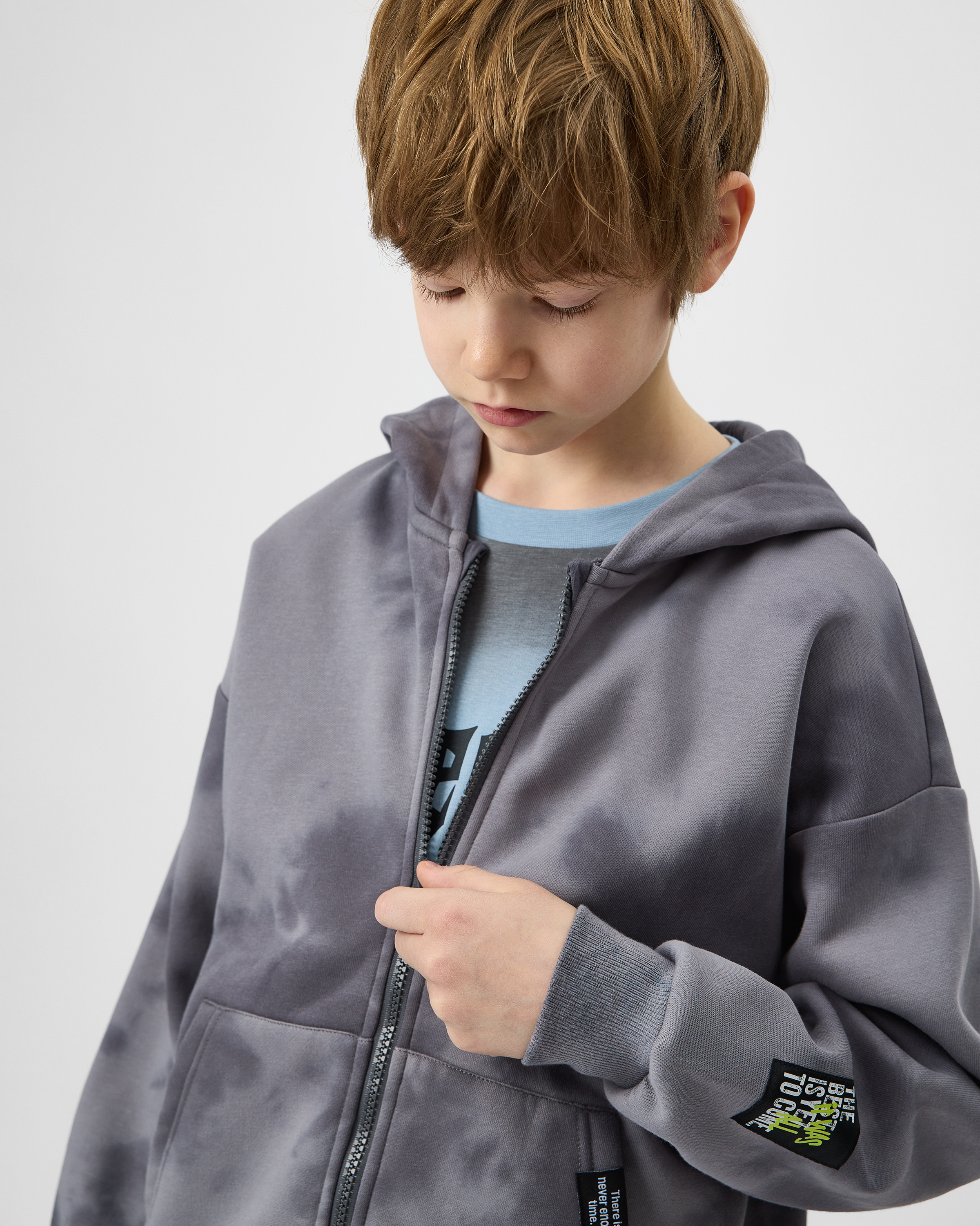 Толстовка Futurino S26FU1-B95tb-GG - фото 6