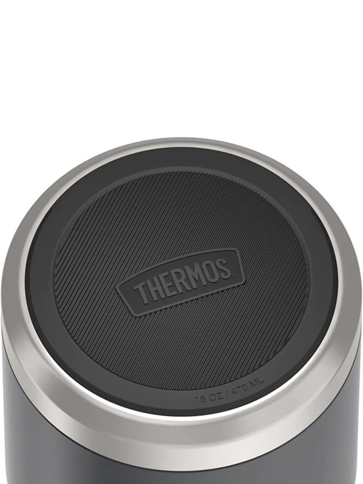 Термос для еды супа 470 мл с ложкой THERMOS ICON-300 гранитный – нержавеющая сталь герметичный тепло/холод 10/24 часа - фото 15