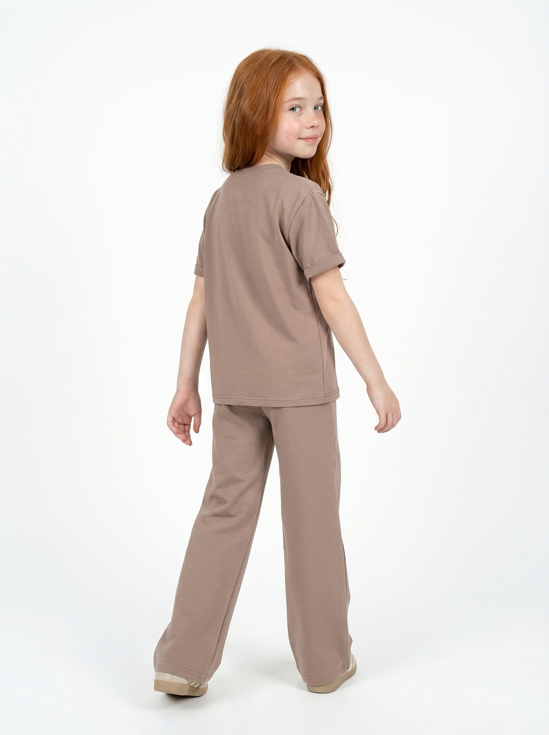 Костюм KiMMi co К-14087060 кофе - фото 8