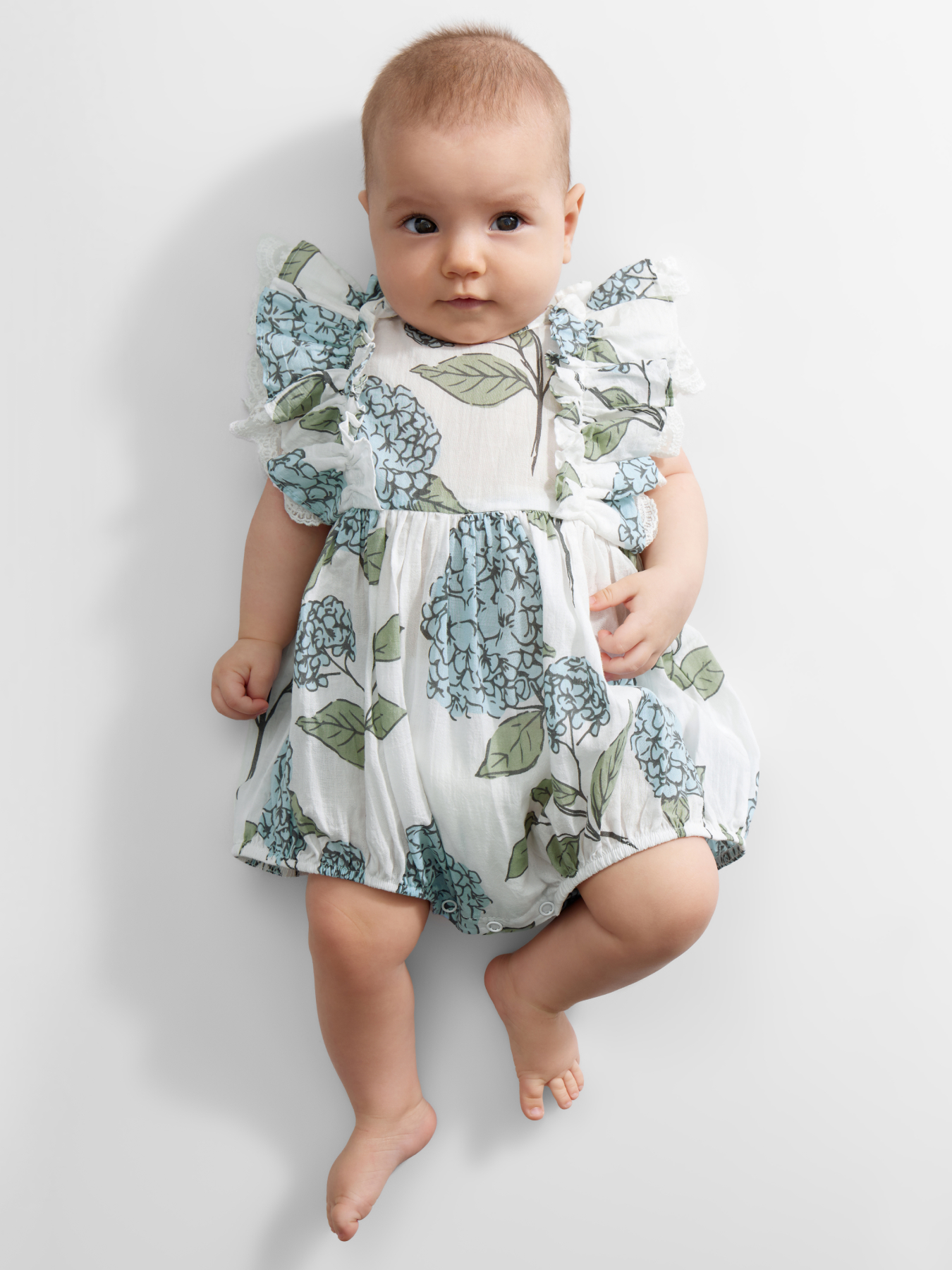 Боди Happy Baby 88264_light blue flowers - фото 1