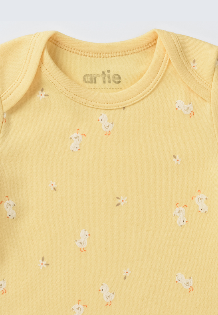 Боди 2 шт artie S25B14BK2-1505D/Желтый-бежевый - фото 3