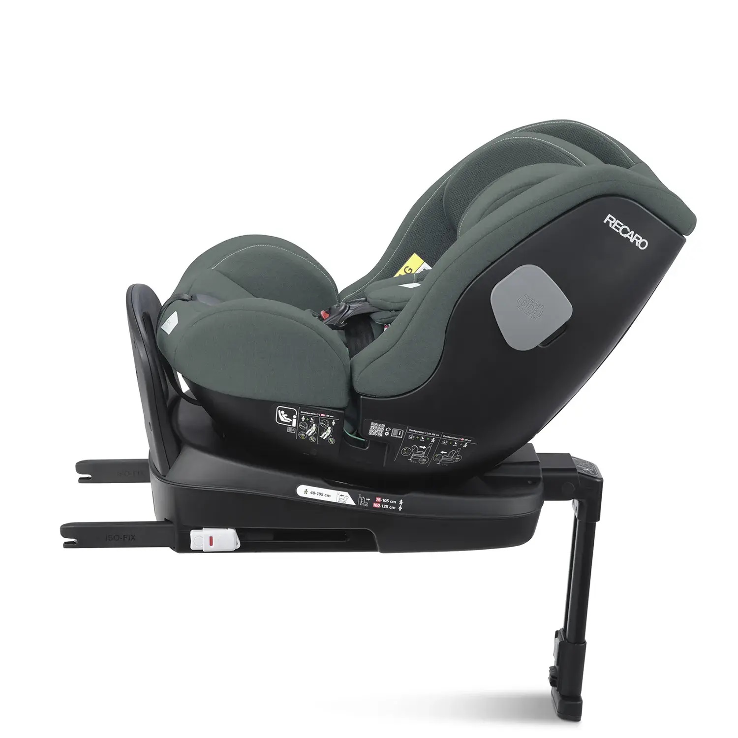 Автокресло Recaro Salia Kid Isofix 0+/1/2 (0-25 кг) зеленый - фото 12