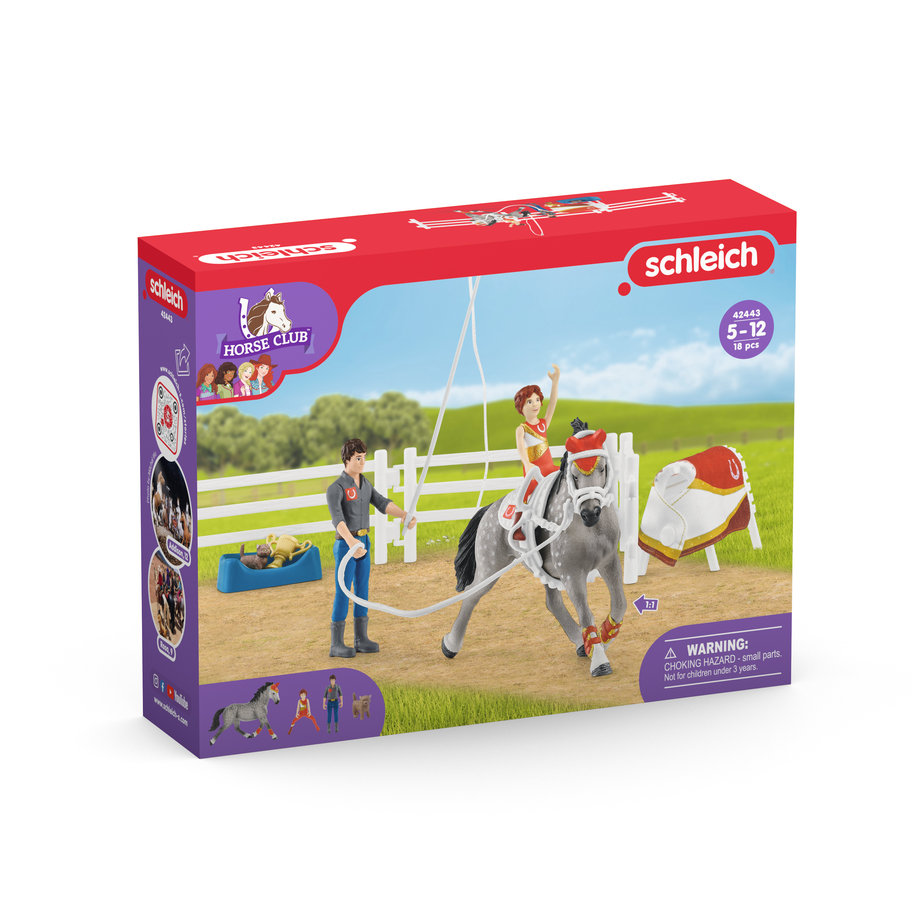 Игровой набор SCHLEICH Набор Мии для занятий прыжками - фото 15