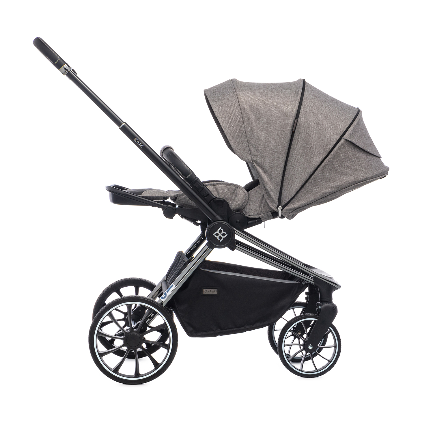 Коляска 2в1 Labala Raiz Grey - фото 14