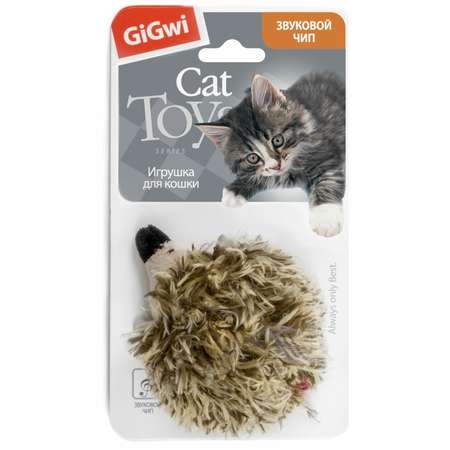 Игрушка для кошек GiGwi Ёжик с электронным чипом 75376