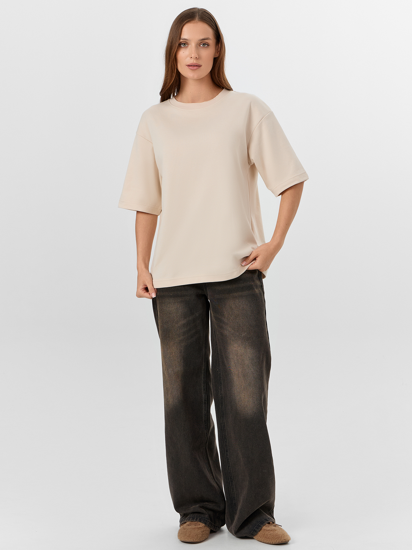 Футболка Mark Formelle (Марк Формэль) 112916/пралине - фото 3