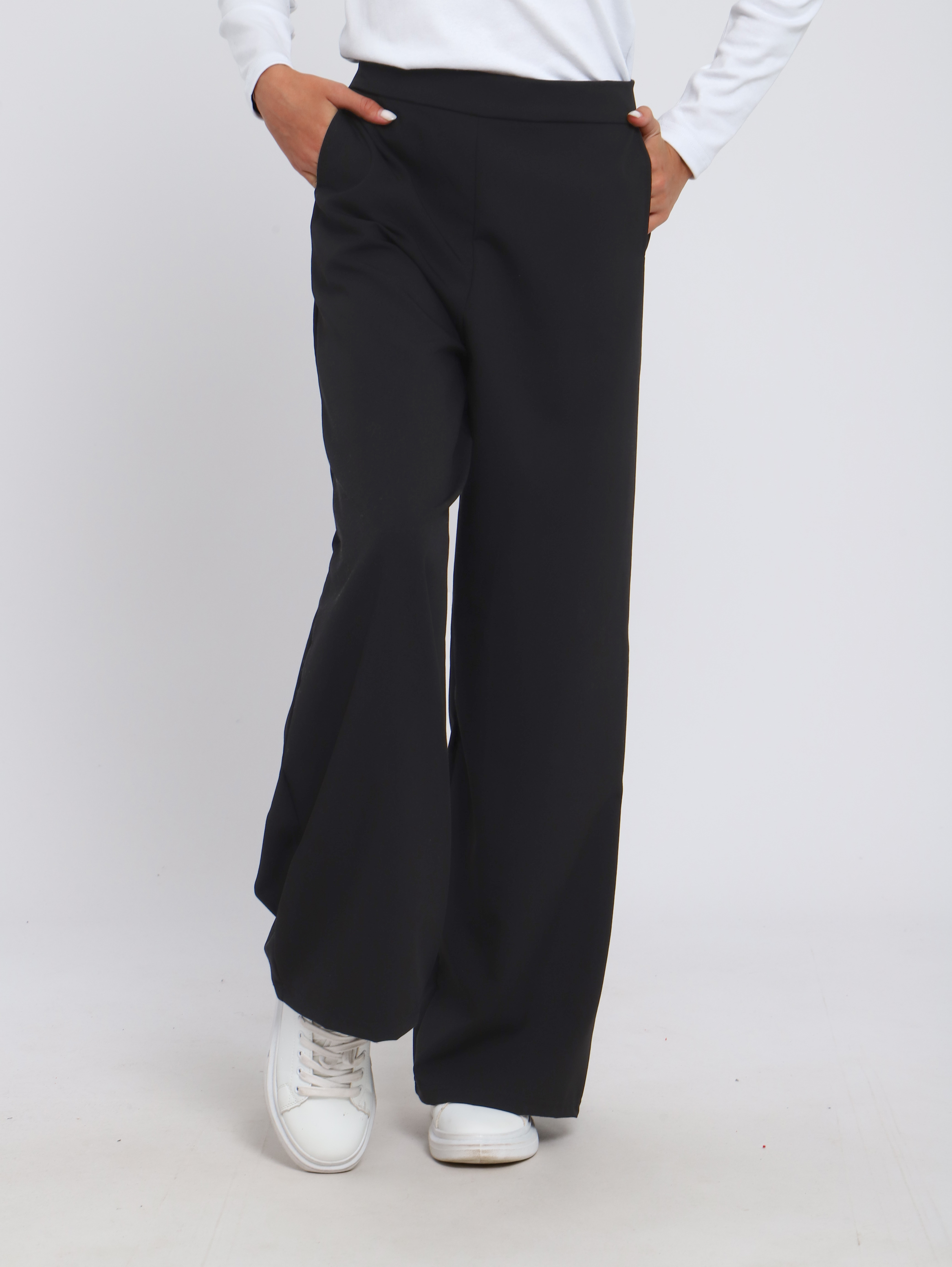 Брюки ЛАДОШКИ Брюки Алиса черный - фото 10