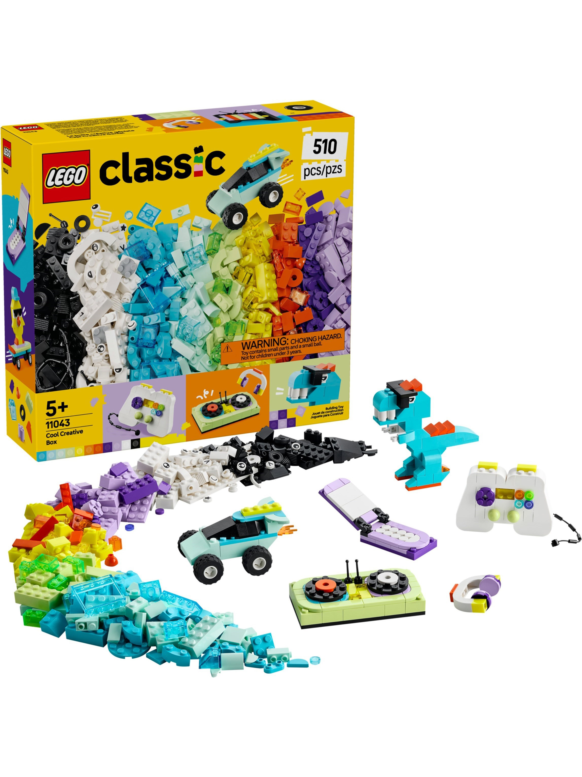 Конструктор LEGO Classic Крутая коробка для творчества 510 дет. - фото 2