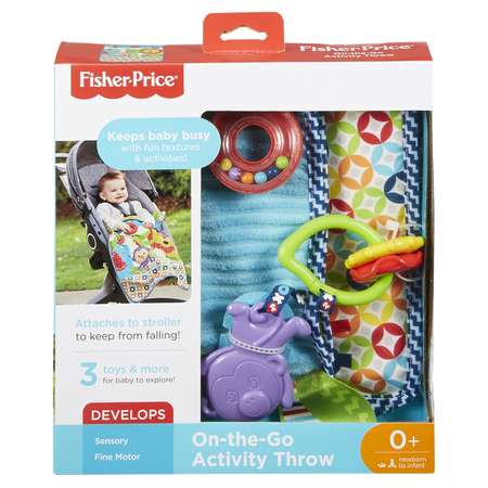 Коврик-одеяло Fisher Price Пойдем на прогулку