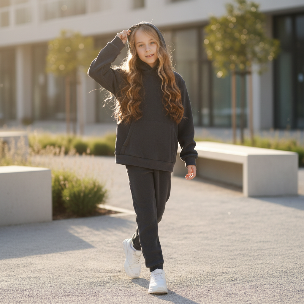 Костюм Утенок 7043г(ш) антрацит - фото 3