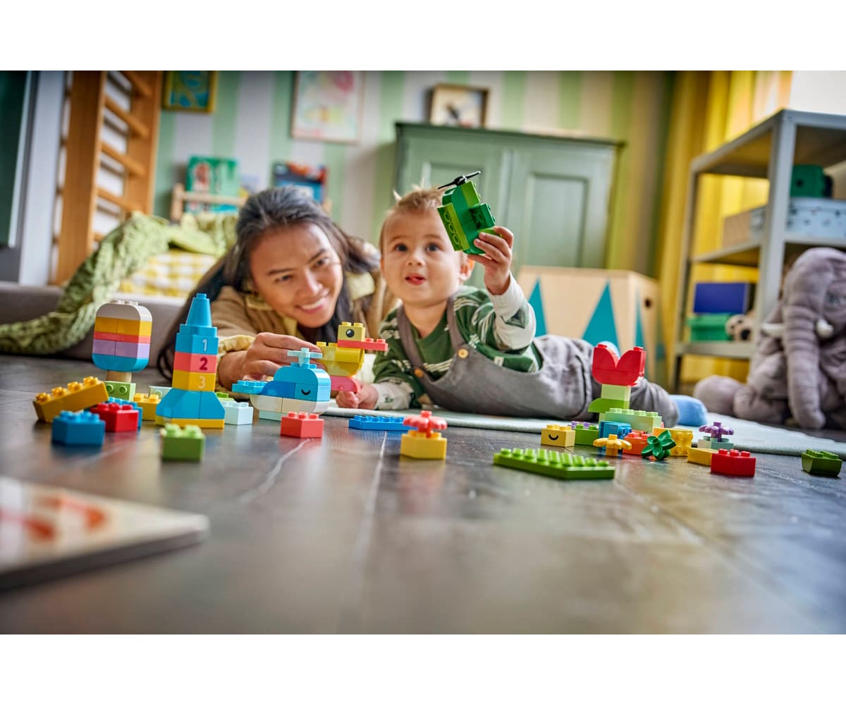 Конструктор LEGO DUPLO Красочная креативная коробка 80 дет. - фото 11