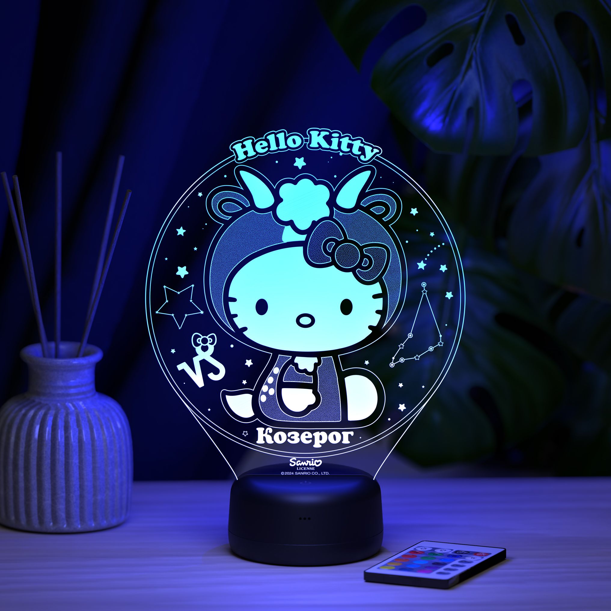 Ночник Hello Kitty Козерог - фото 10